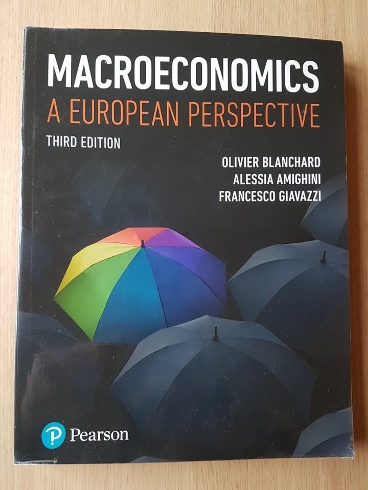 Macroeconomics a European Perspective (third edition), Blanchard Olivier, Comme neuf, Enlèvement, Économie et Marketing