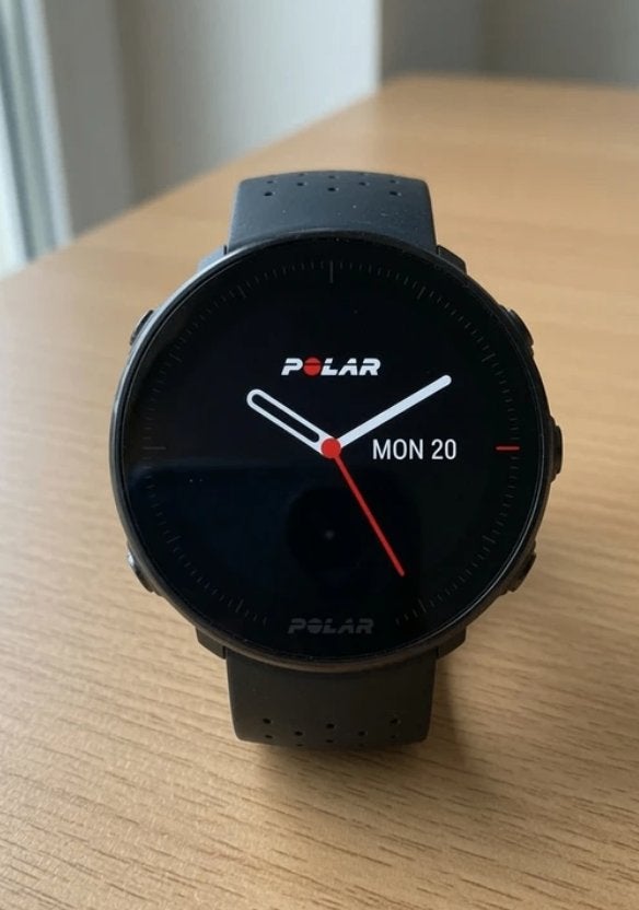 Polar Vantage Black Smart Sports Watch -  swimming watch, Zwart, Ophalen of Verzenden, Zo goed als nieuw, Waterdicht