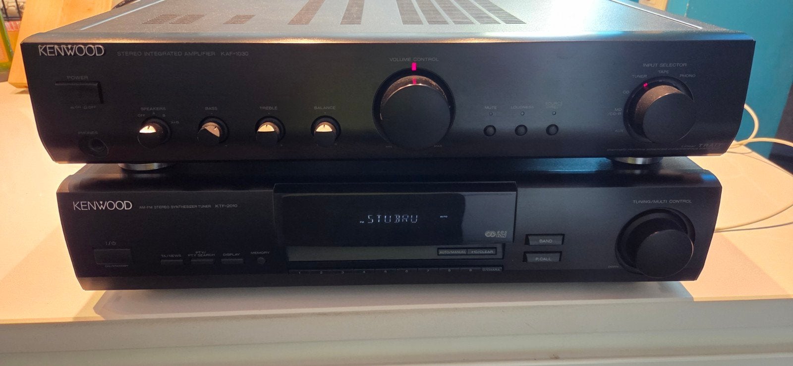 Amplificateur + tuner KENWOOD, Enlèvement