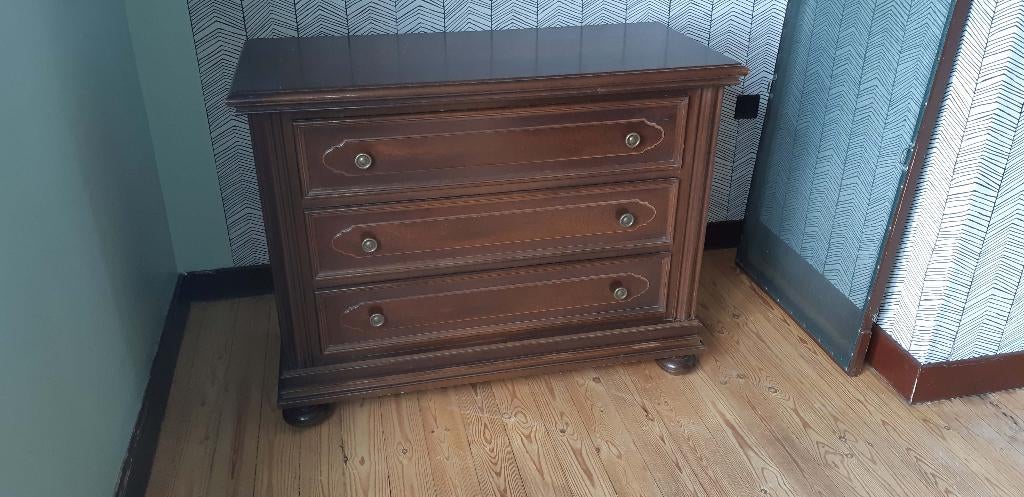 3-laden kast, Huis en Inrichting, Ophalen, Gebruikt, 100 tot 150 cm, Klassiek