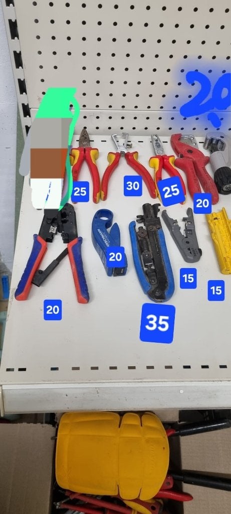 Pinces, Enlèvement, Comme neuf, Autres types