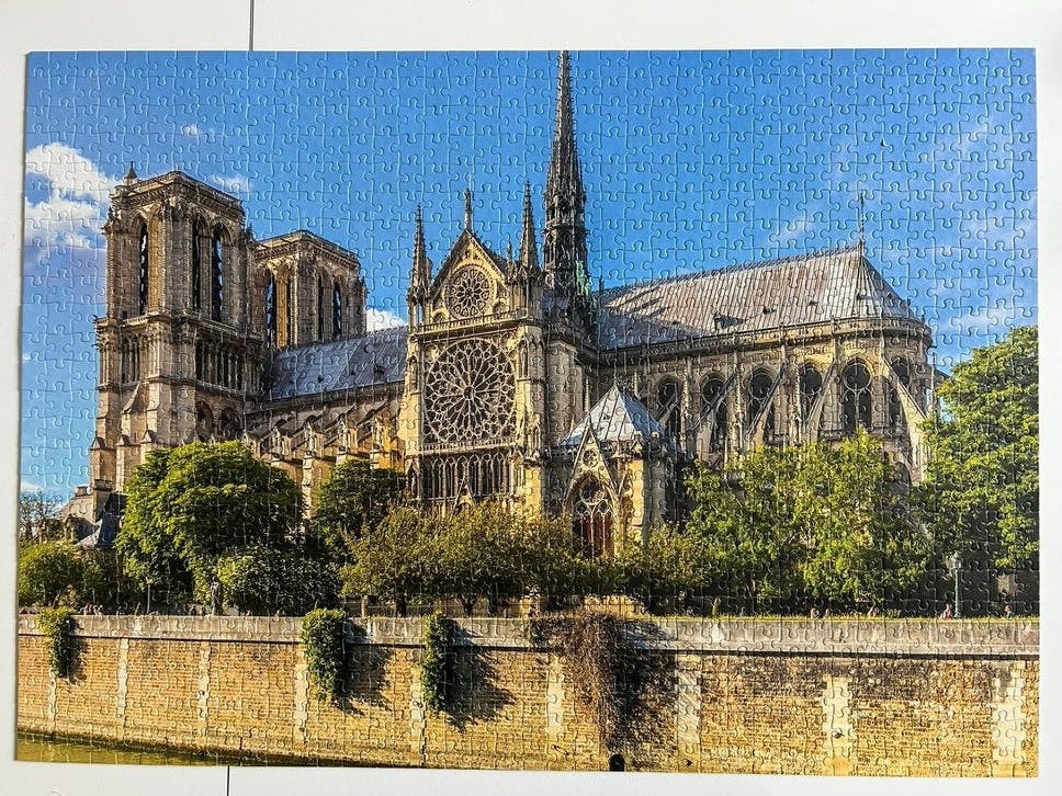 Jumbo 1000 pièces « Notre Dame », Enlèvement ou Envoi, Comme neuf