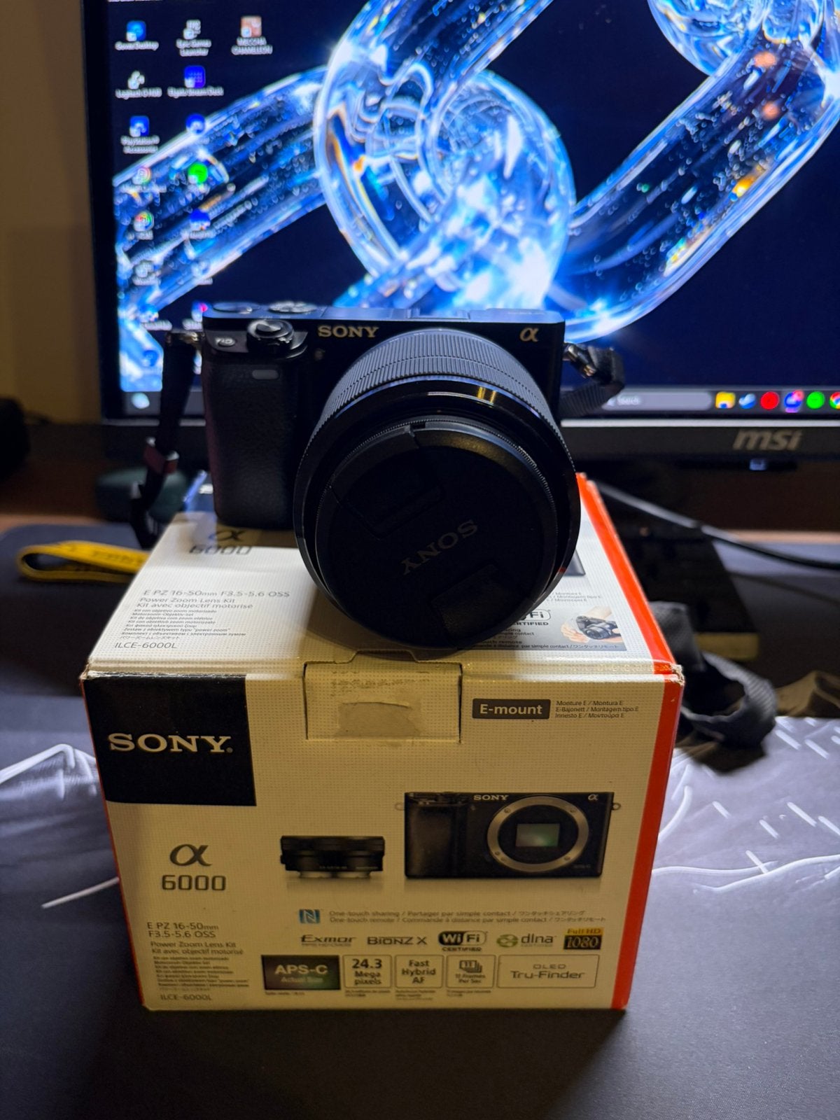 Sony a6000, Ophalen, Zo goed als nieuw