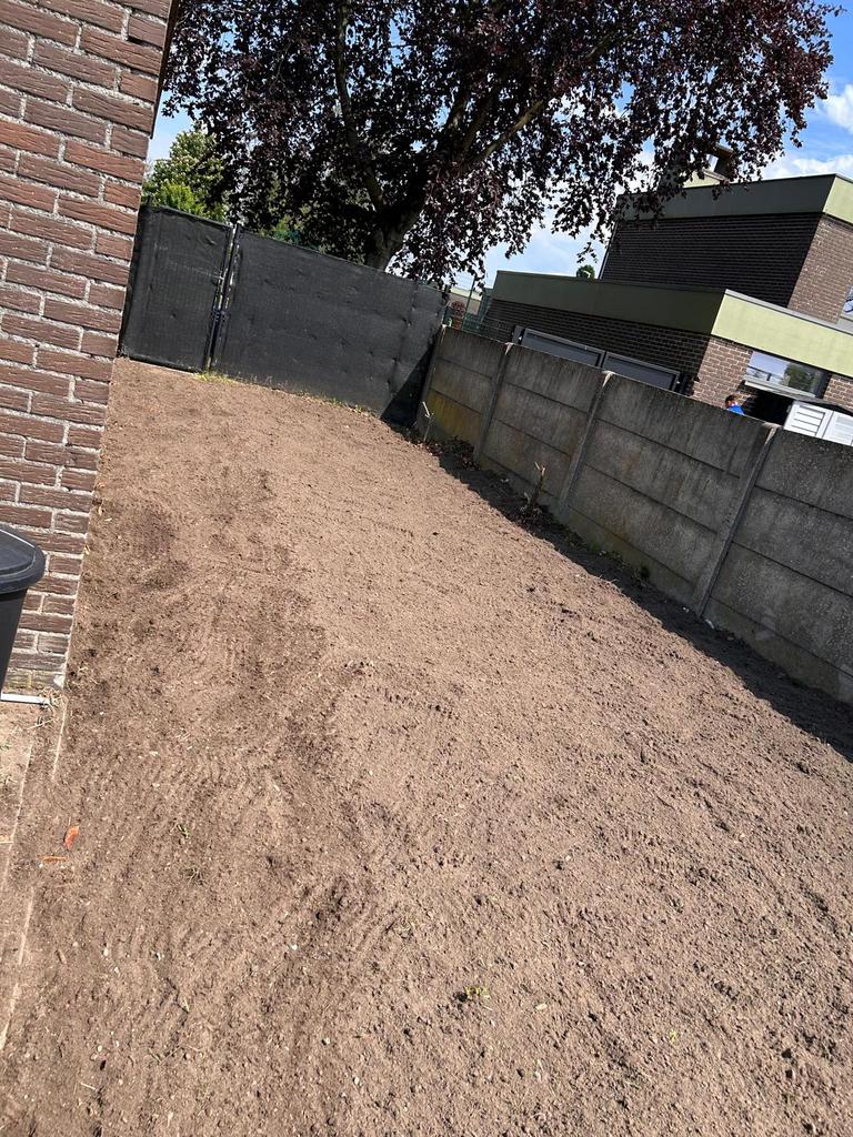 Fraisage et creusement de jardins, Enlèvement