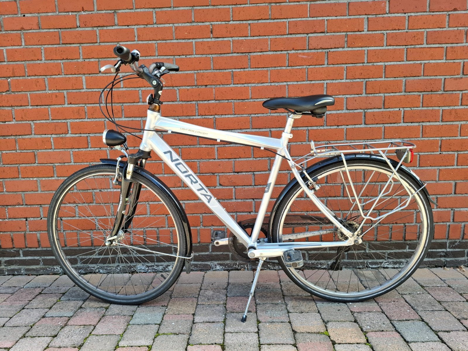 Sportieve lichtgewicht Norta. 7 versnellingen. 4 jaar oud, Gebruikt, Vering, Velgrem, Ophalen