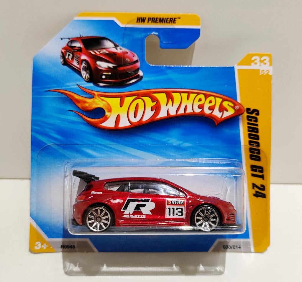 Hot Wheels Volkswagen Scirocco GT '24 Candy Red (2010), Hobby & Loisirs créatifs, Voitures miniatures | Échelles Autre, Enlèvement ou Envoi