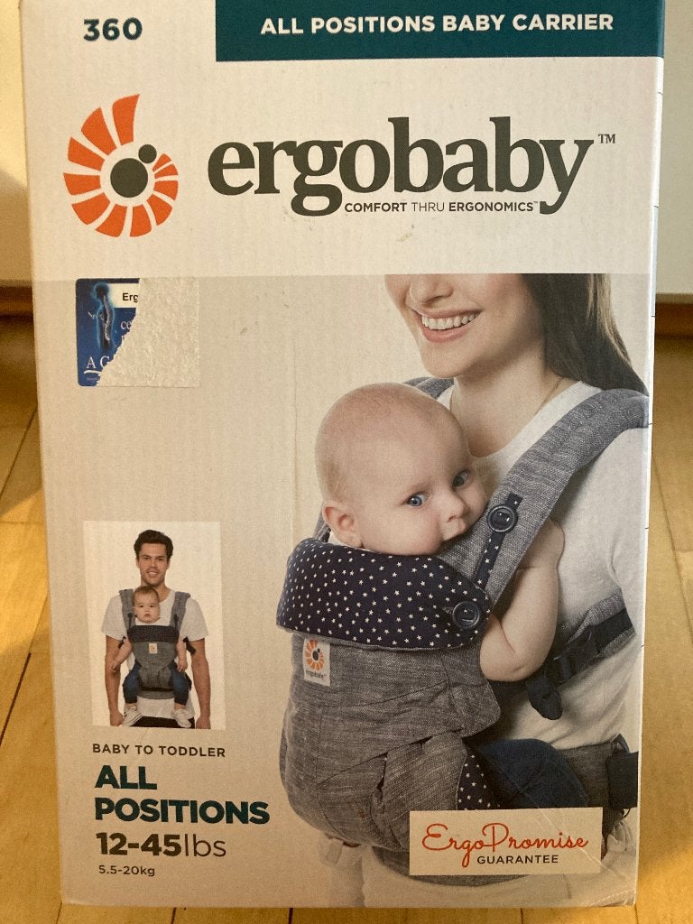 Porte-bébé toutes positions Ergobaby 360, Autres marques, Porte-bébé, Enlèvement ou Envoi, Comme neuf