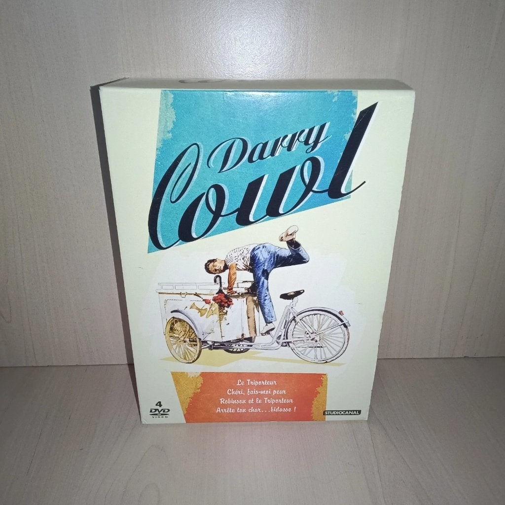 Darry Cowl coffret 4 DVD (inclus 2 films "Le Triporteur"), CD & DVD, DVD | Comédie, Envoi, Coffret