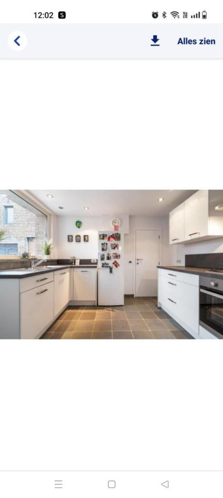 Keuken te koop, Ophalen, Gebruikt, Wit, Dubbelwandige keuken