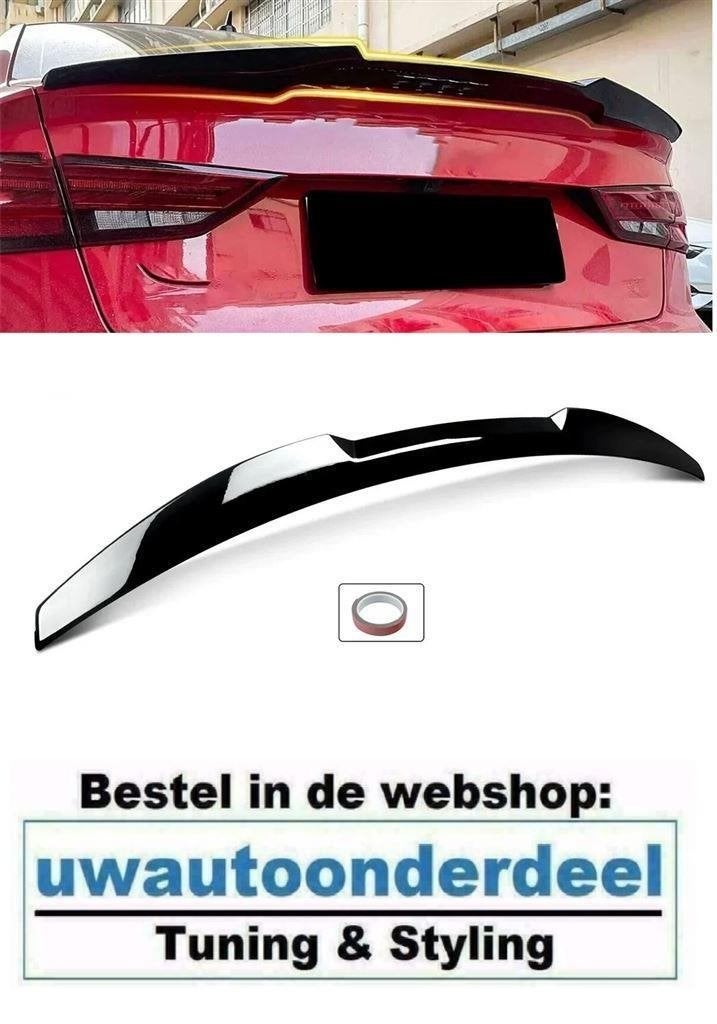 Achterklepspoiler Spoiler Zwart Geschikt Voor Audi A3 S3 RS3, Verzenden