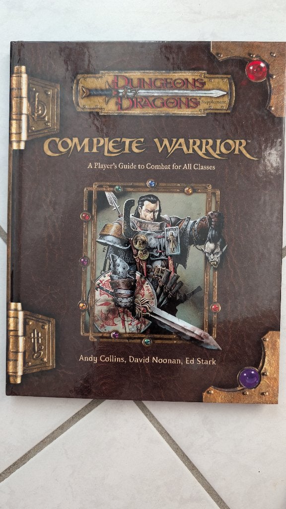 Dungeons & Dragons 3.5 – Complete Warrior, Hobby & Loisirs créatifs, Enlèvement ou Envoi, Comme neuf, Autres types, Livre ou Catalogue