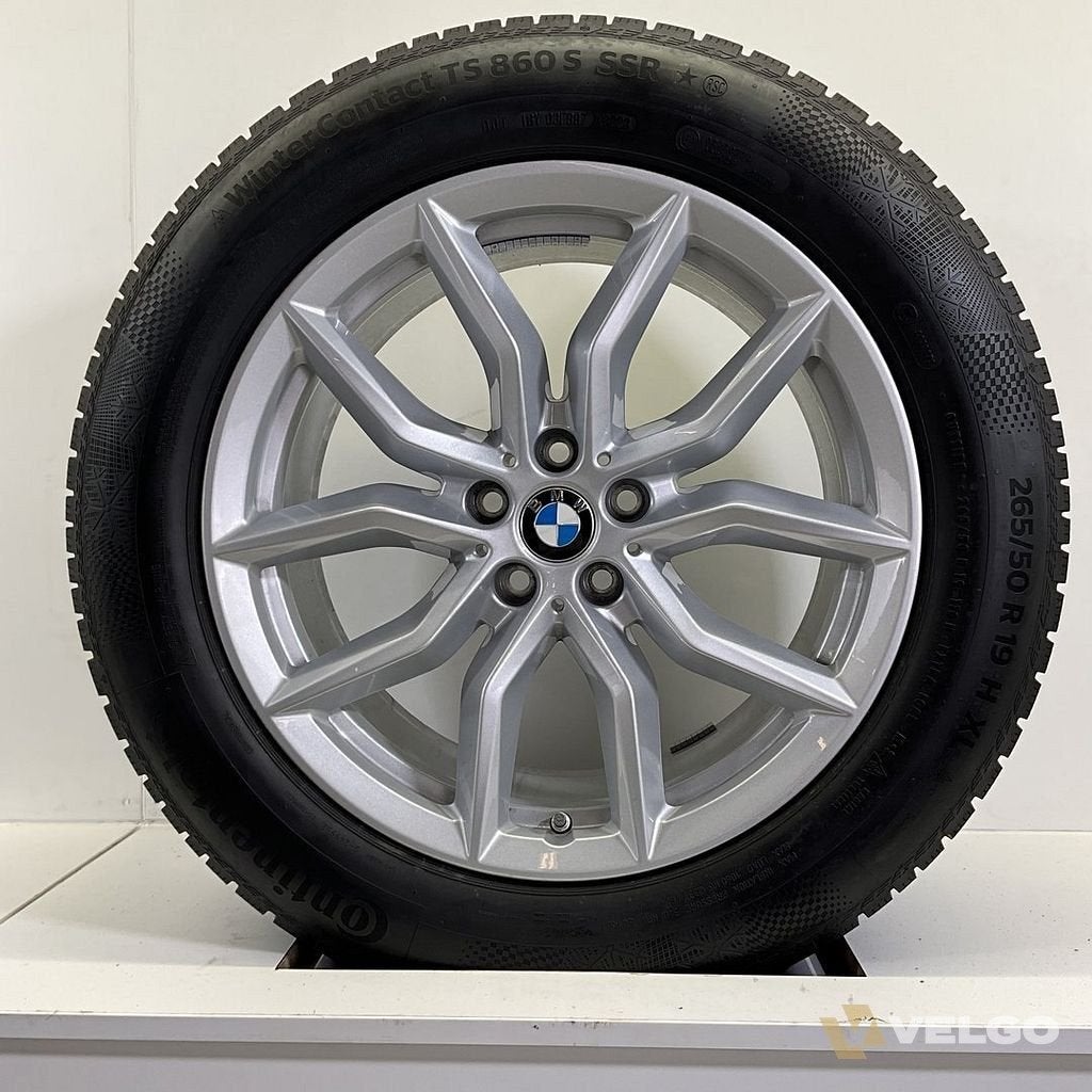 BMW X5 G05 EN X6 G06 SET VELGEN + WINTERBANDEN 19 INCH ORIG., Pneus et Jantes, Pneus hiver, -, 19 pouces