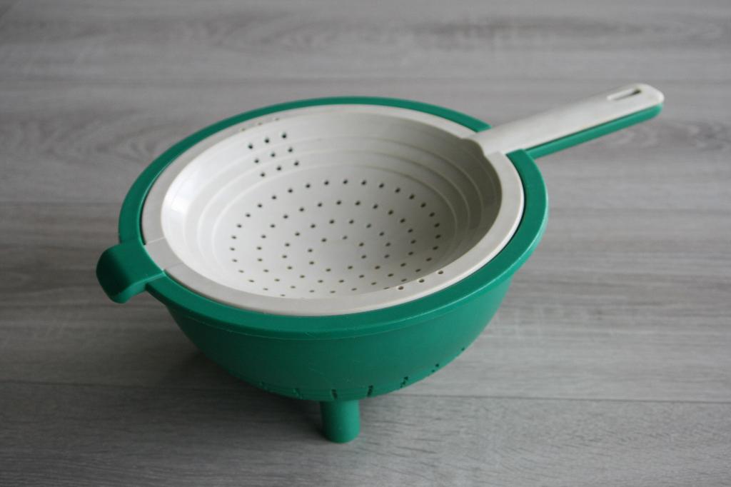 Tupperware vergiet, Huis en Inrichting, Keuken | Tupperware, Ophalen of Verzenden, Gebruikt, Groen