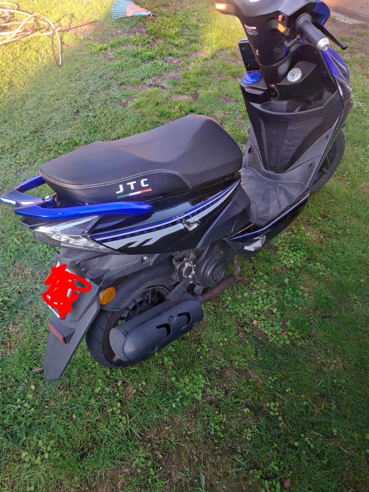 JTC New Spider Scooter 4t 50cc- Blauw/Zwart, Ophalen, Jtc, Benzine, 50 cc