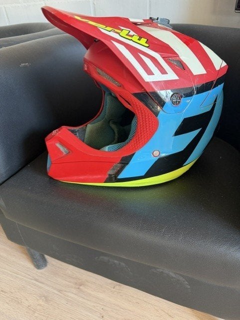 Bmx helm, Ophalen, Gebruikt, M, Jongen