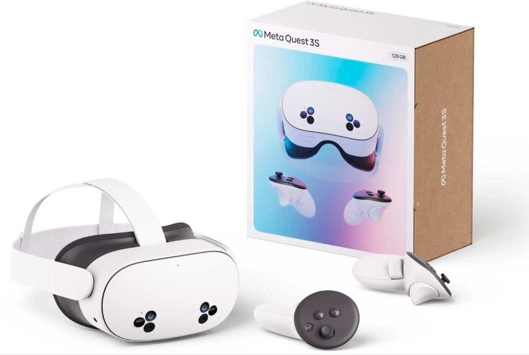 META Meta Quest 3S 256 GB, Consoles de jeu & Jeux vidéo, Enlèvement, Comme neuf, Lunettes VR