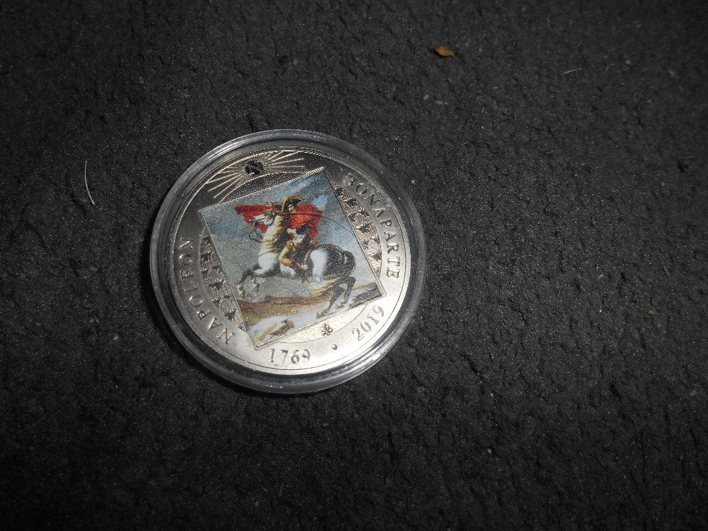 1/2Crown Elisabeth 2(250 anniversaire naissance N Bonaparte), Enlèvement ou Envoi