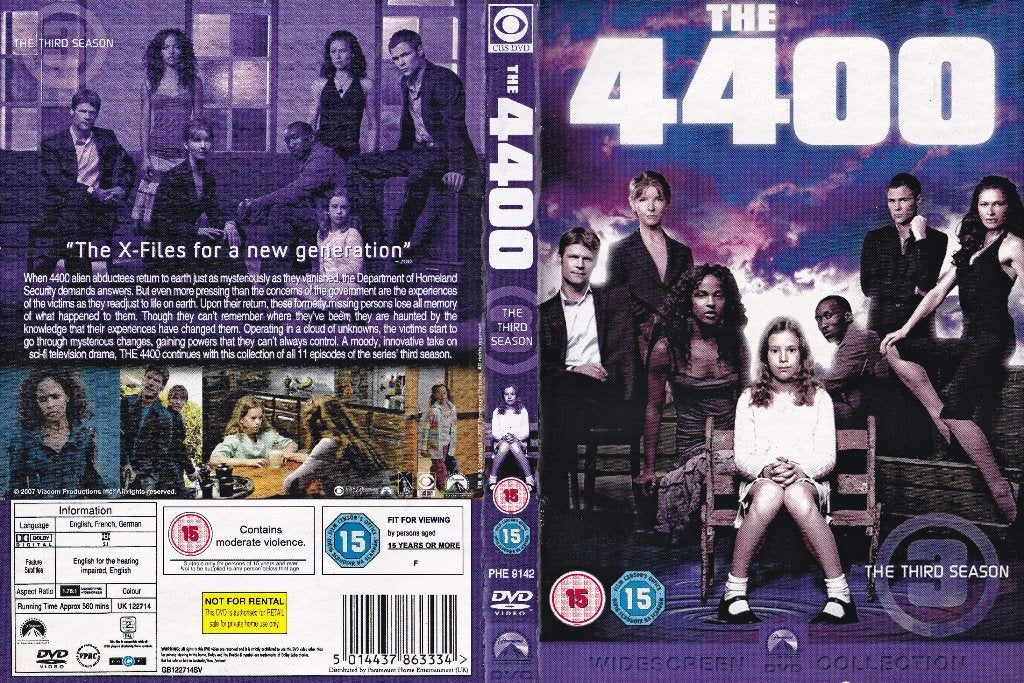 The 4400 saison 3, Enlèvement ou Envoi, Science-Fiction, Anglais, Comme neuf