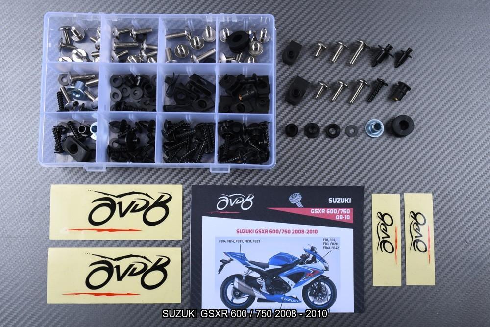 Kuip bouten set voor SUZUKI GSXR 600 750 2008 - 2010, Motoren, Accessoires | Overige, Ophalen of Verzenden, Nieuw