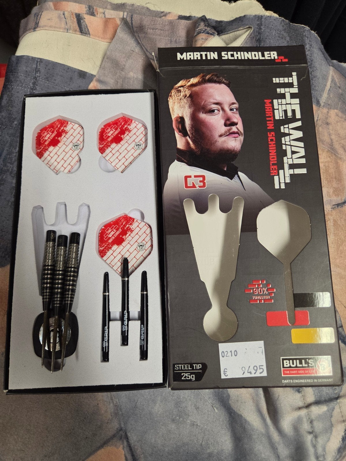 Te koop martin schindler pijlen 25 gr, Sport en Fitness, Darts, Ophalen of Verzenden, Pijlen
