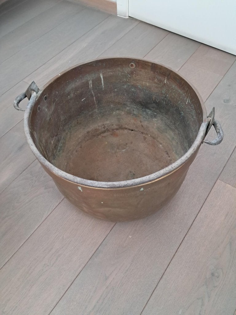 Koperen ketel, Antiek en Kunst, Antiek | Brons en Koper, Ophalen, Koper