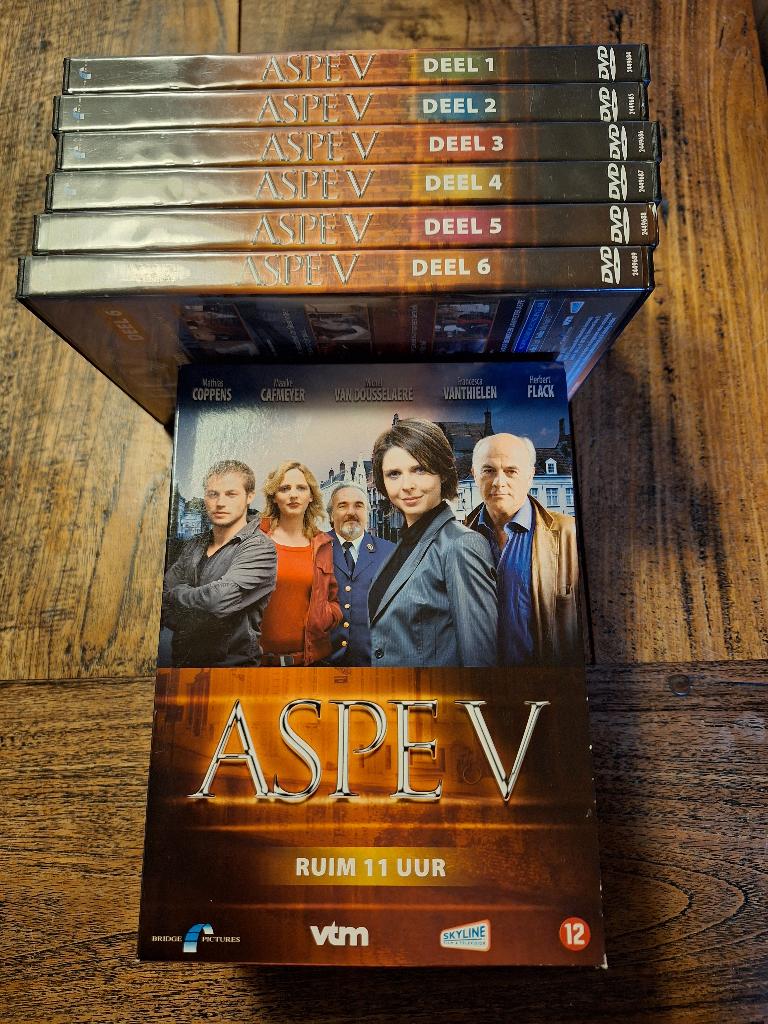 DVD box Aspe V, Cd's en Dvd's, Dvd's | Tv en Series, Ophalen, Gebruikt, Boxset, Actie en Avontuur