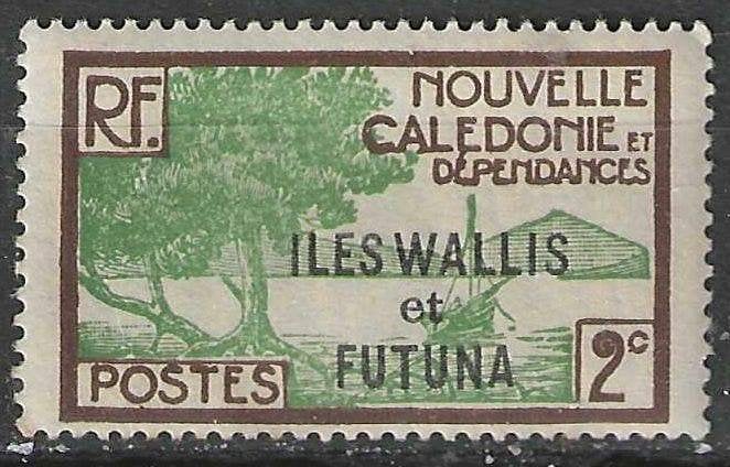 Wallis en Futuna 1930/1938 - Yvert 44 - Pte Paletuviers (PF), Verzenden, Postfris