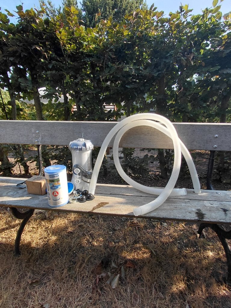 zwembad pomp, Tuin en Terras, Ophalen, Nieuw, Filter