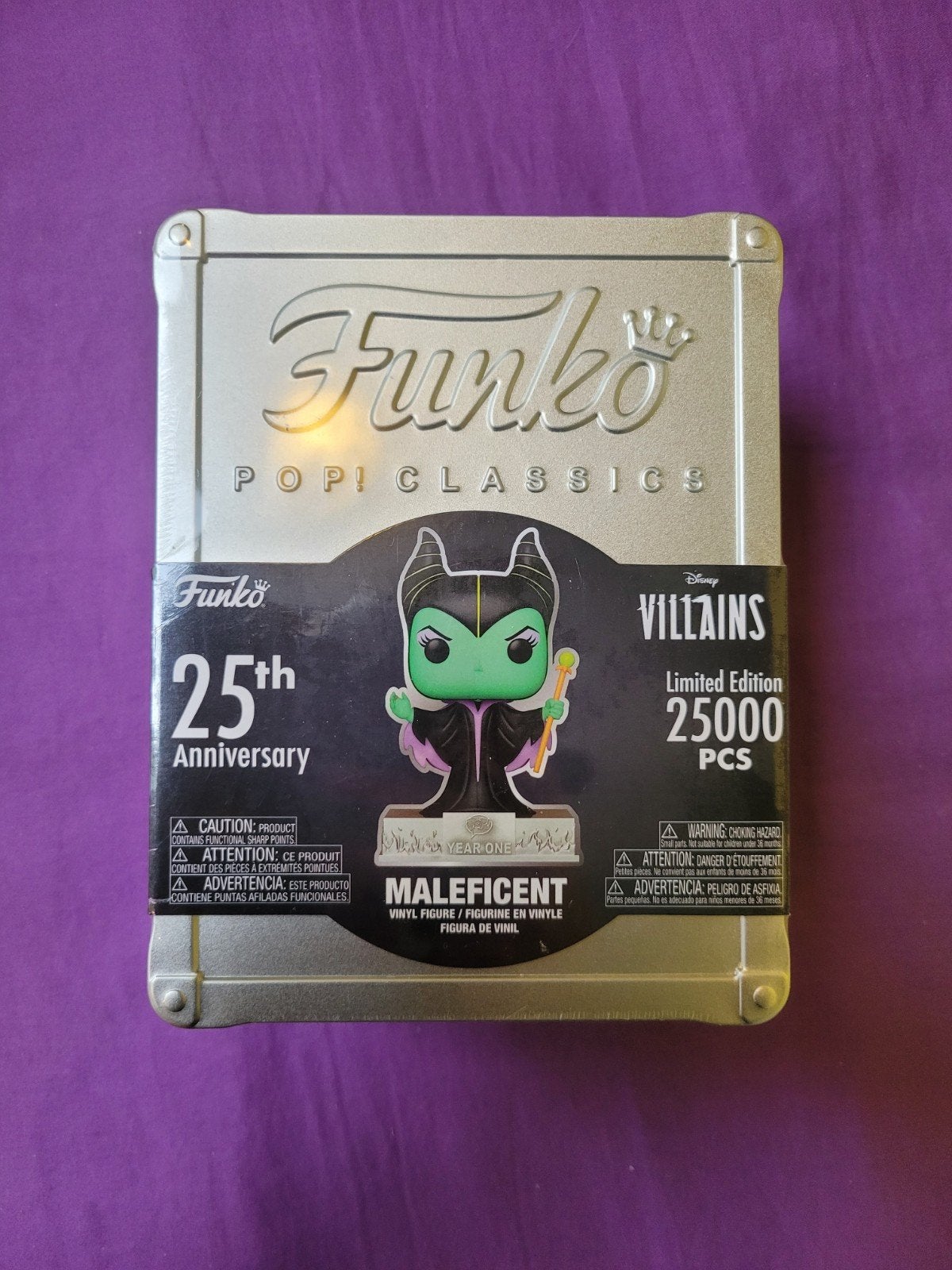 Funko Pop! Classics Maleficent Disney Villains Tin Box, Ophalen of Verzenden, Nieuw