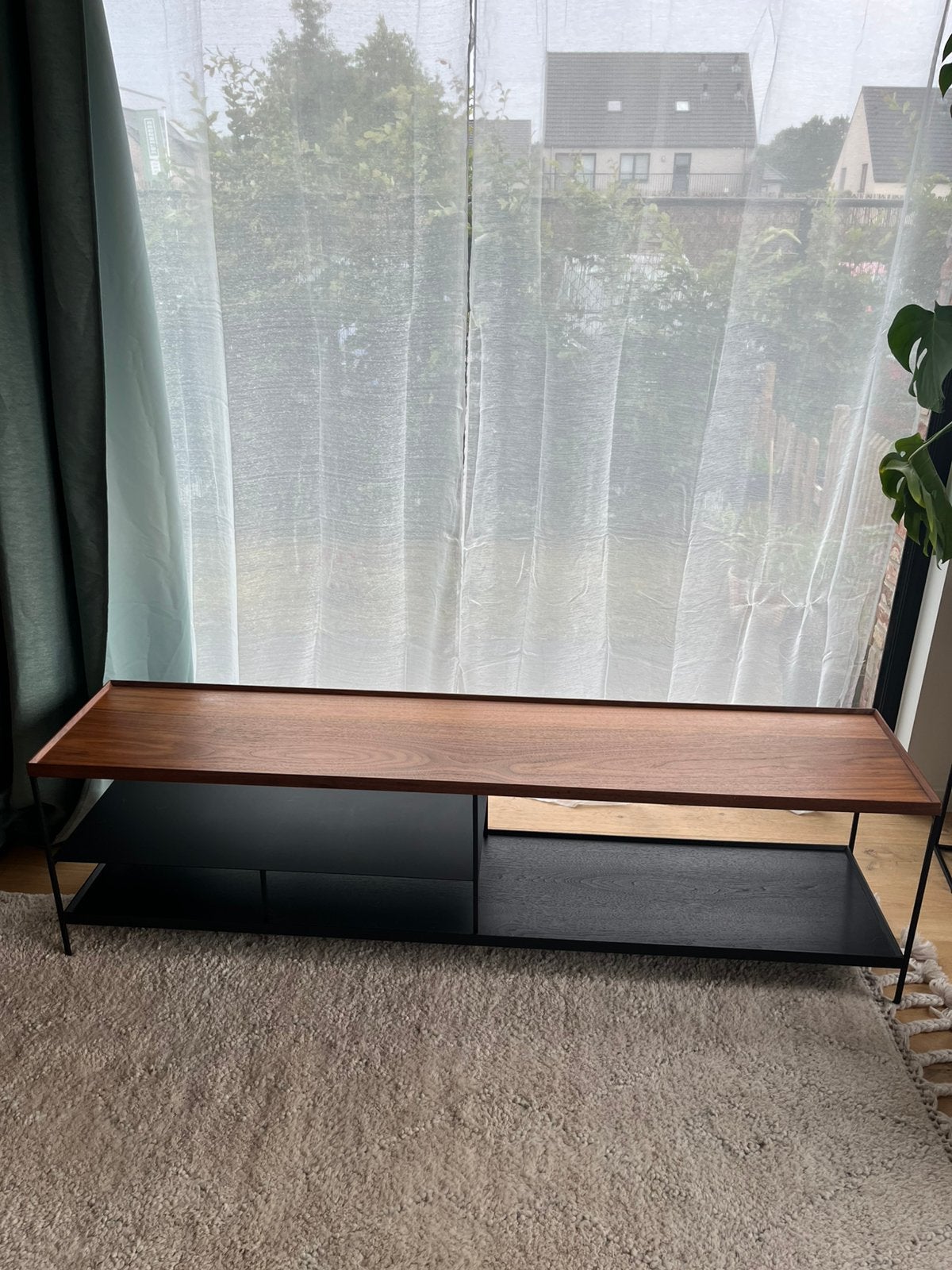 Tv-meubel, Huis en Inrichting, Kasten |Televisiemeubels, Gebruikt, 150 tot 200 cm, Minder dan 100 cm, Scandinavische design met industriële accenten