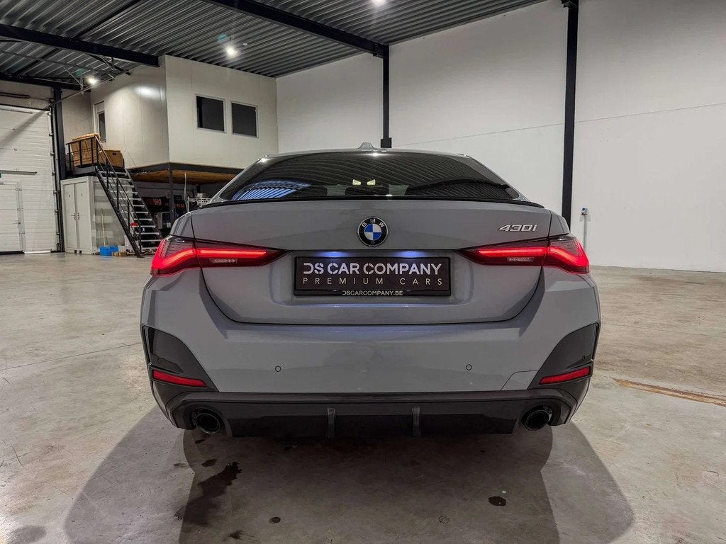 BMW 4 Serie 430 Gran Coupé M Sport - HK - Carbon (bj 2023), Auto's, Automaat, Gebruikt, Bedrijf, 5 deurs