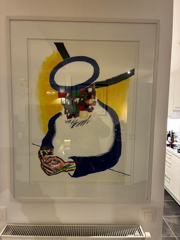 Litho Roger Raveel, Ophalen