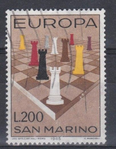 Saint-Marin 1965 - N 842, Timbres & Monnaies, Timbres | Europe | Autre, Envoi, Affranchi