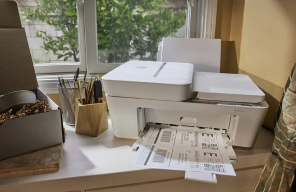 Printer Hp deskjet 4220e, Computers en Software, Printers, Zo goed als nieuw, Printer, Inkjetprinter, Kleur printen, Kopieren