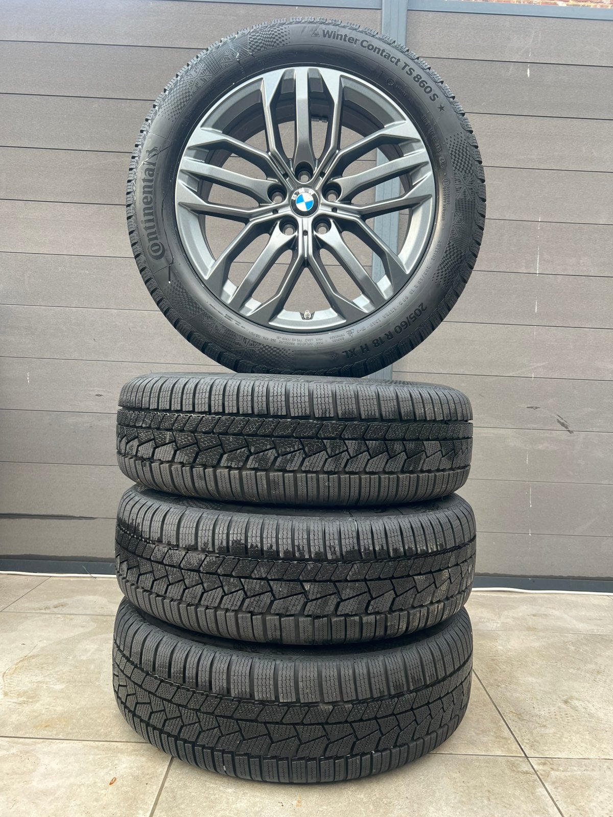 Jantes hiver BMW x1 x2 ix1 ix2 style 879  205-60-18 u10 u11, Neuf, Pneus et Jantes, Pneus hiver, Véhicule de tourisme