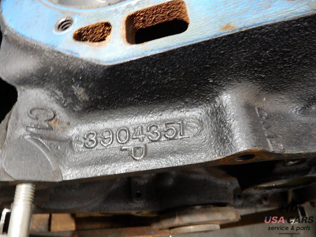 1967 Corvette Big Block Chevy BBC 427 4 Bolt Main Block 3904, -, Utilisé, -, -