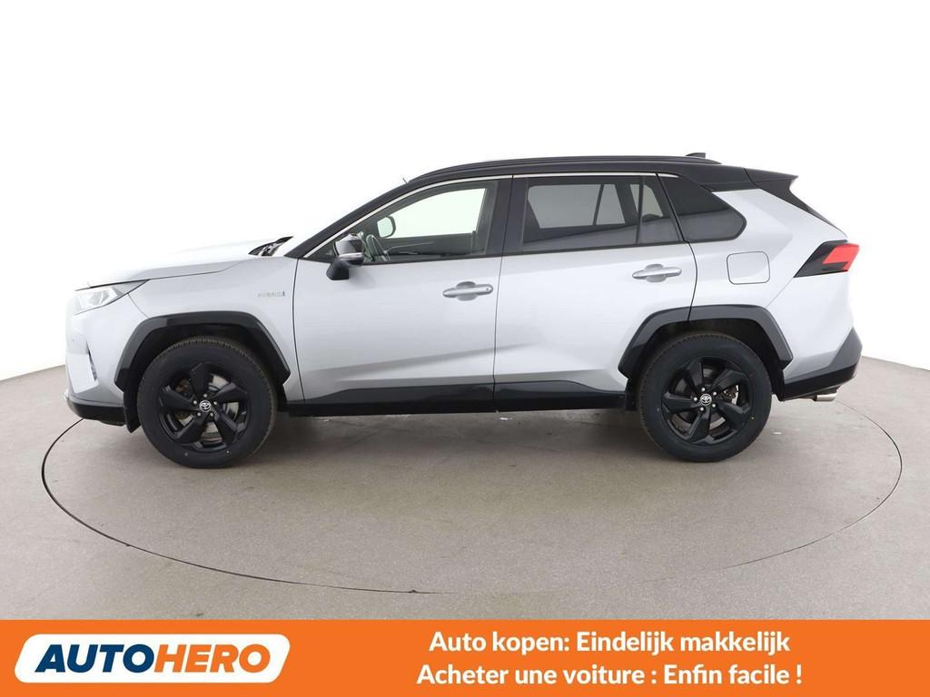 Toyota RAV4 2.5 Hybrid 4x2 Active Drive (bj 2021, automaat), Auto's, Adaptive Cruise Control, Gebruikt, 2487 cc, 5 zetels