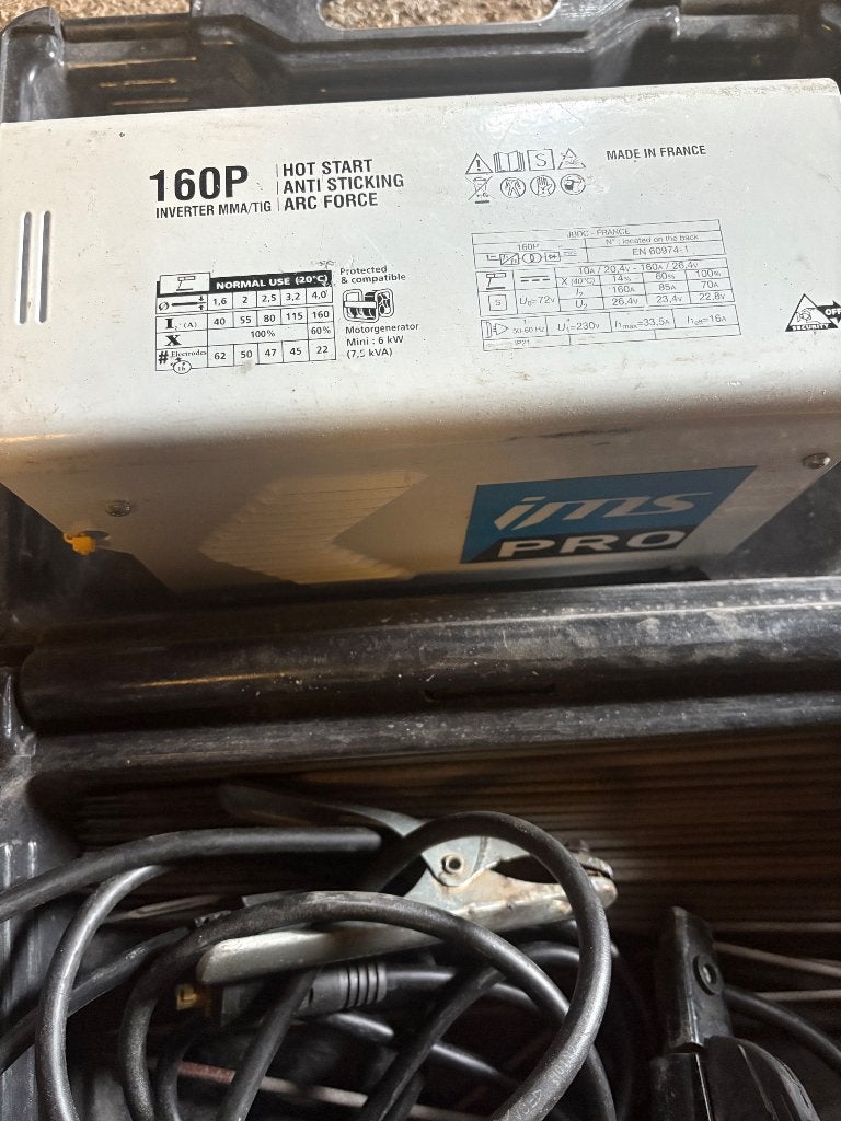 Poste à souder, Enlèvement, Utilisé, 150 à 250 ampères, Inverter