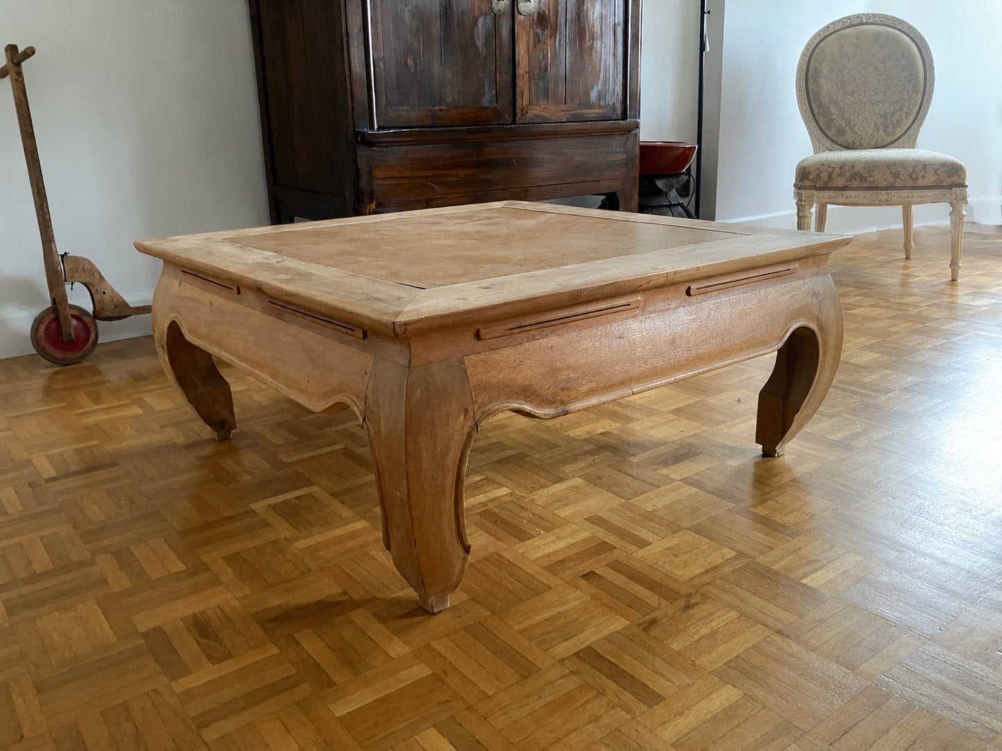 Houten salontafel, Ophalen, Gebruikt, 50 tot 100 cm, 5 – 50