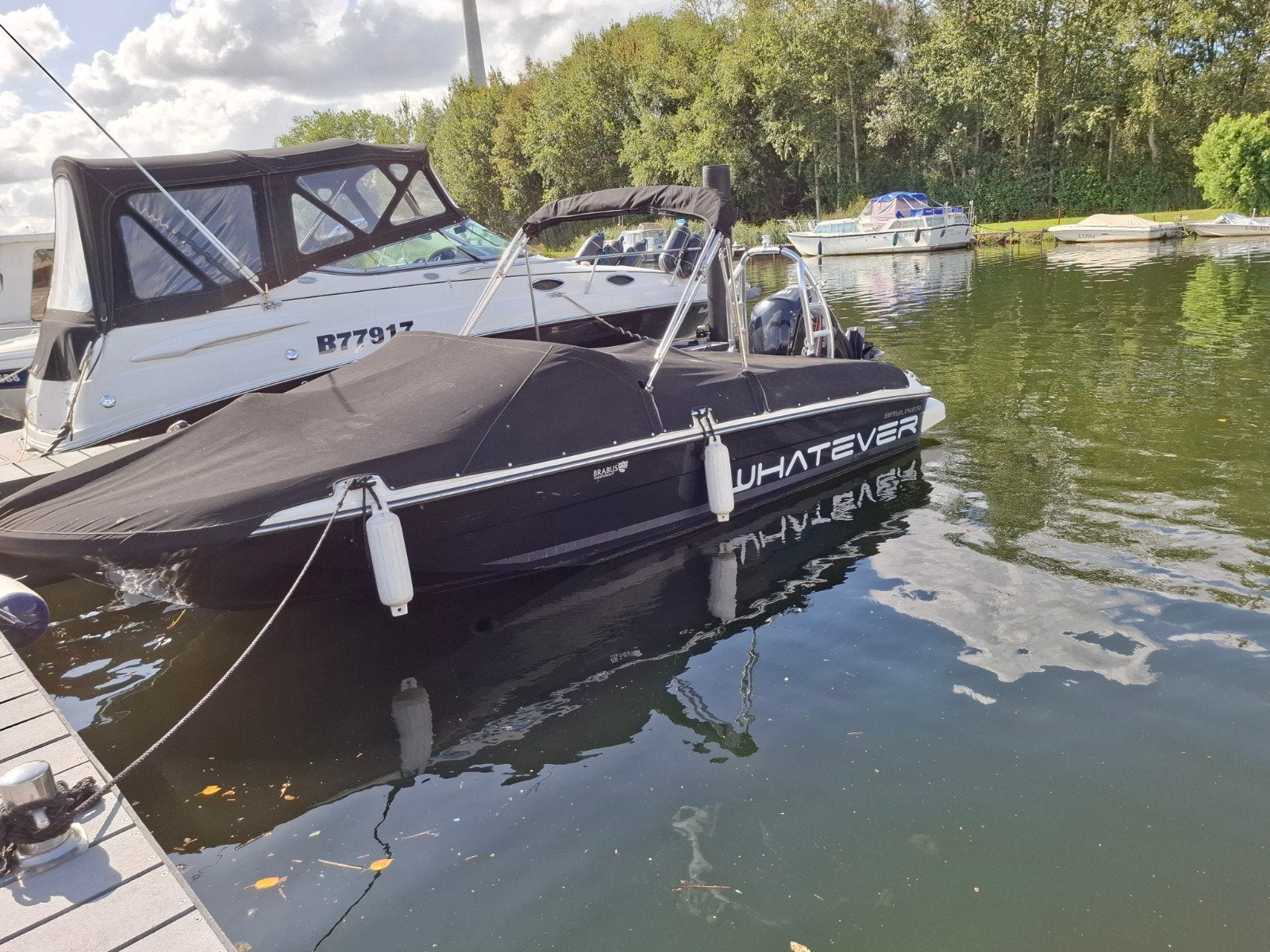Bayliner Mercury 115 Pk inclusief trailer, Watersport en Boten, Ophalen, Gebruikt, 70 tot 120 pk, 30 cm