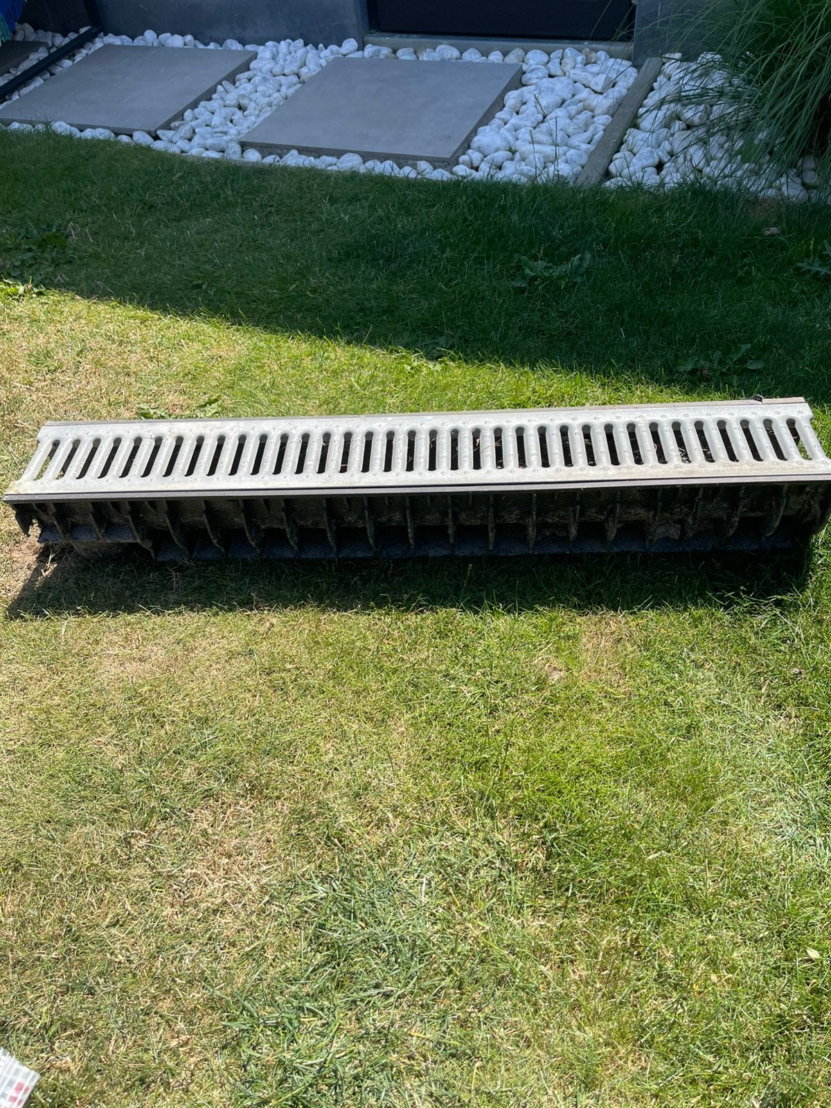 Afvoergoot terras, Doe-het-zelf en Bouw, Buizen en Afvoer, Ophalen, Zo goed als nieuw