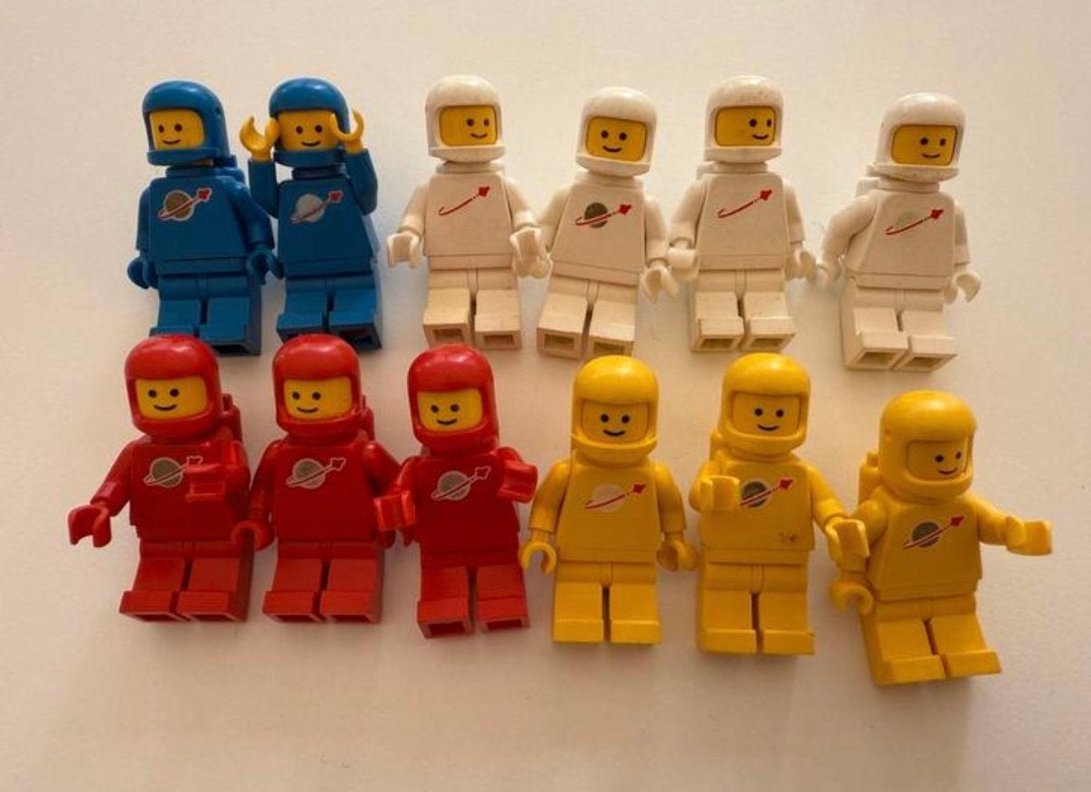 12 space lego mini figs, Kinderen en Baby's, Speelgoed | Duplo en Lego, Ophalen, Zo goed als nieuw, Lego, Space