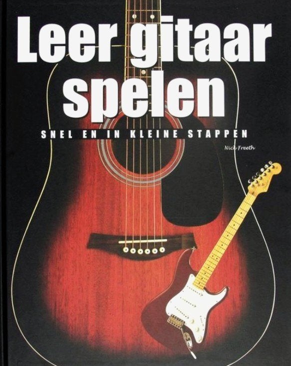 Boek Leer gitaar spelen, Ophalen, Nieuw