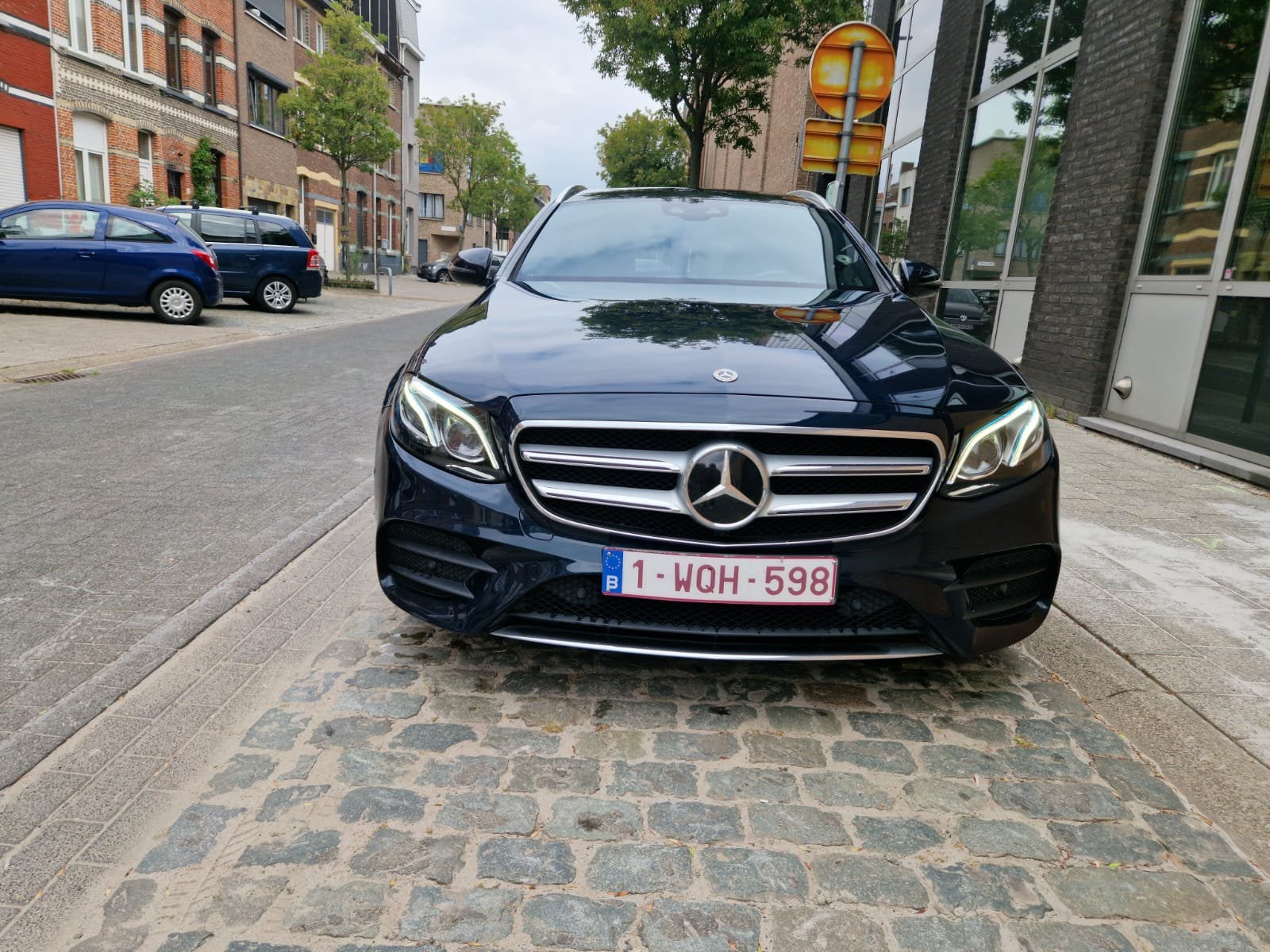 Te koop: Mercedes-Benz E 220d AMG Line – 2017 – 207.000 km, Auto's, Automaat, Diesel, Particulier, Te koop