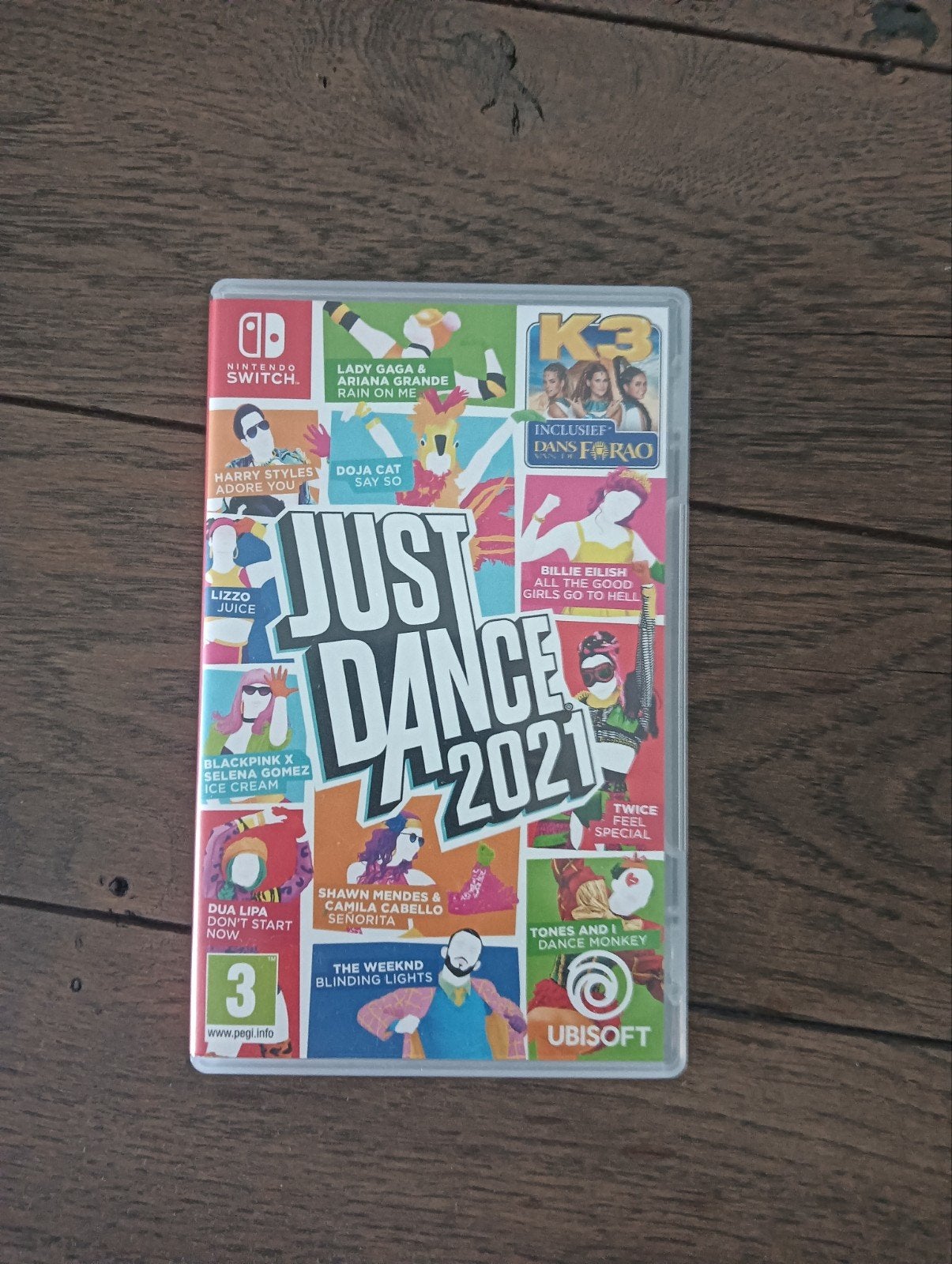 Just Dance 2021 Nintendo Switch, Enlèvement