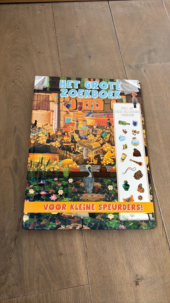 Het grote zoekboek voor kleine superhelden, Ophalen, Zo goed als nieuw