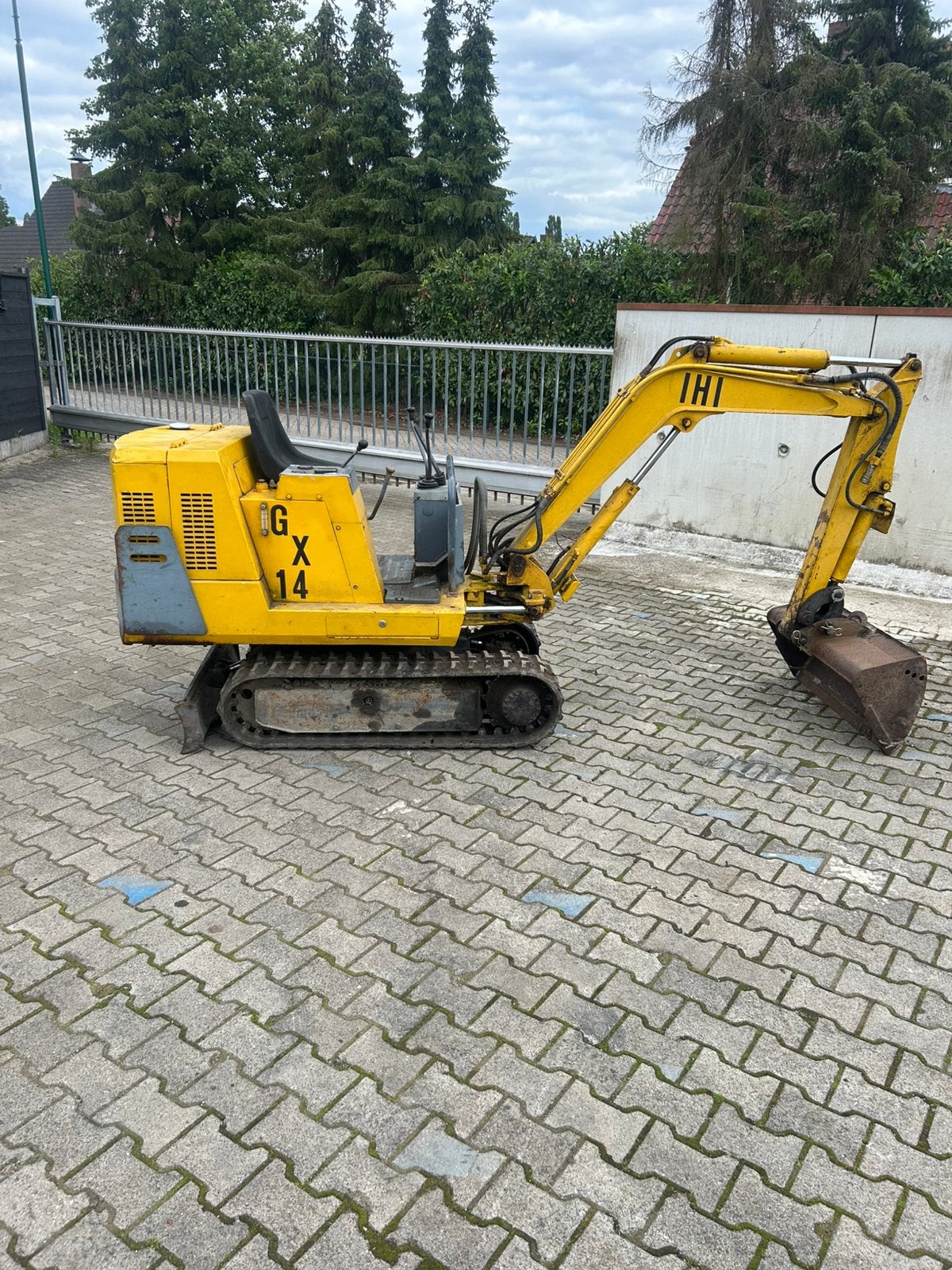 Minigraver IHI 1.5ton, Zakelijke goederen, Machines en Bouw | Kranen en Graafmachines, Ophalen, Graafmachine