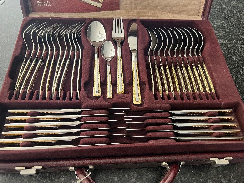 Solingen bestek set, Maison & Meubles, Cuisine | Couverts, Neuf, Set de couverts, Enlèvement