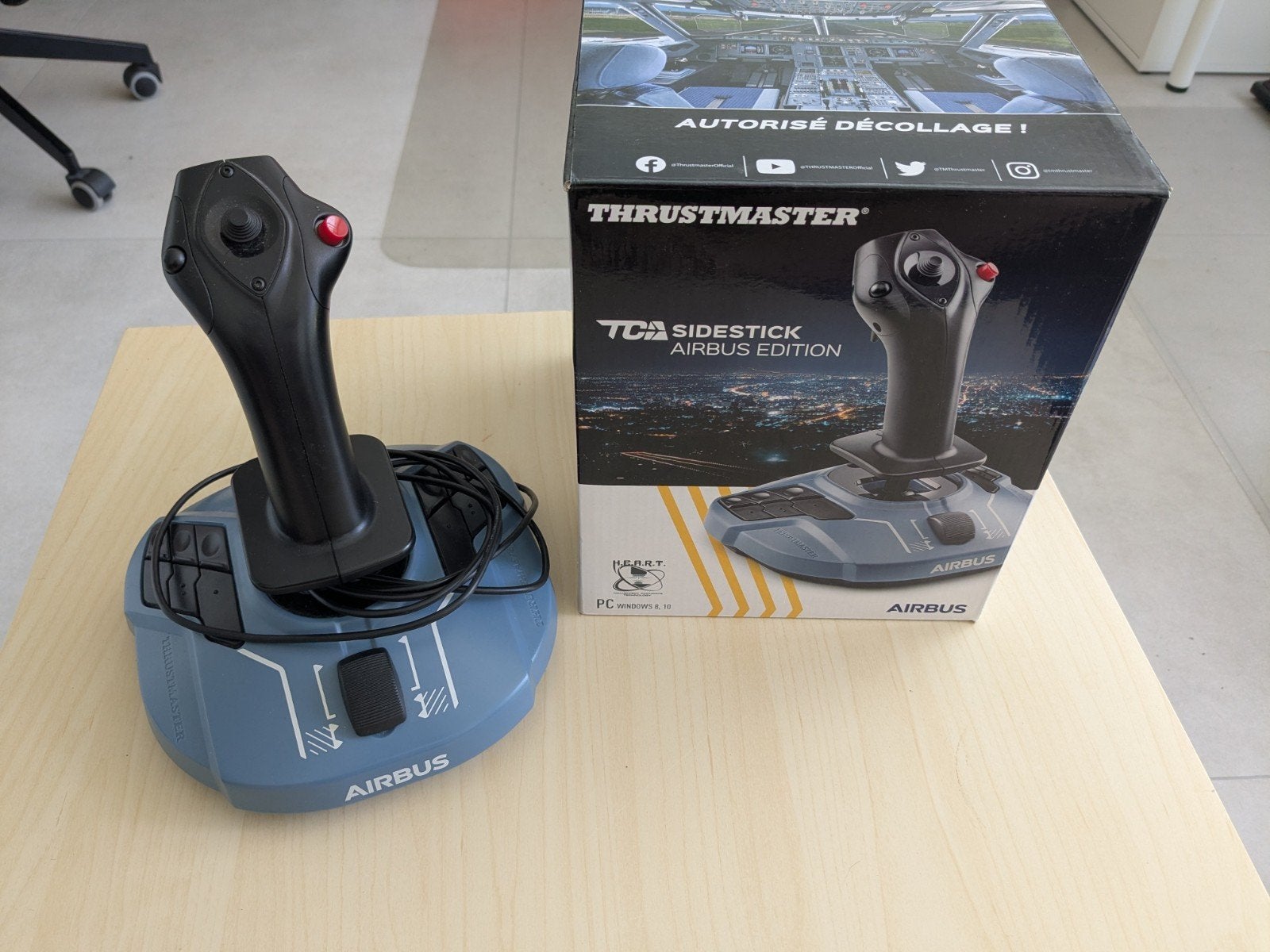 TCA Sidestick Airbus edition, Thrustmaster, Ophalen, PC