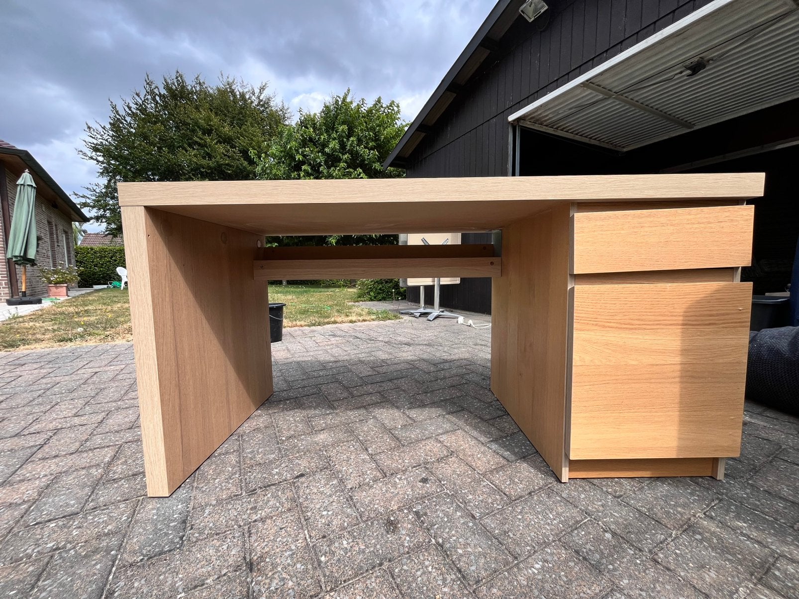 Bureau, Classique, 65 cm, Enlèvement, Utilisé
